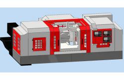 China High Energy Three Sided CNC Boring Lathe / Boring Machine supplier