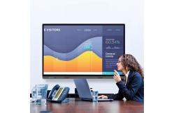 China Smart LED Ir Touch Interactive Digital Board 4K 3840×2160 Resolution supplier