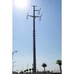 Monopole Microwave Antenna Radio Tower Galvanized Steel Q345 for sale