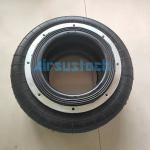 10''×2 10 X 2 Double Convoluted Industrial Air Springs 171mm Screw Center Distance With Flange for sale