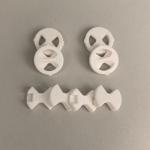 China Industrial Ceramic Parts Alumina Ceramic Disc Plate For Faucets Customizable Sizes for sale