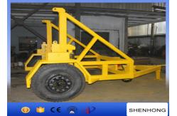China Multifunction Cable Drum Trailer Cable Reel Carrier For Hauling And Lifting supplier