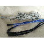 Handmade Shiny Silicone Ending Rubber Zipper Puller With 3mm Polyester String