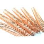 48MM 12 Pitch 4:1 Metal Coil Bound Spine Gold Plated Material