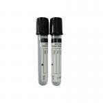 China Black Cap ESR Blood Collection Tube Disposable Vacuum With 3.8% Sodium Citrate for sale