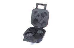 China 4 Holes Electric Hamburger Maker With Cool Touch Handle And Locking Latch supplier