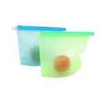 500ml 1000ml 1500ml Heat Resistant Silicone Food Storage Bags for sale