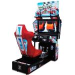 3D 32 Inch Outrun Arcade Machine Electronic Car Driving Arcade Game Enjoyable