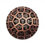 Hollow 100 Metal Dice Coc Running Group Board Game Dnd Giant Big for sale