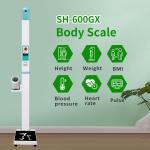 BMI Weighing Scale With Height Measurement Blood Pressure Testing AC110V