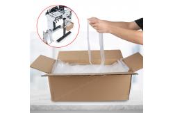 China Custom Plastic LDPE Pre Opened Side Bag For Autobag Side Pouch Machine supplier