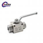 High Pressure Carbon Steel Ball Valve KHB-G1/2 F304 32MAP for Hydraulic Applications for sale