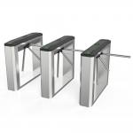 Automatic High Security Turnstile Gate RFID QR Code Reader Tripod Turnstile For Entrance for sale