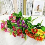 Simulated chamomile, small daisies and chrysanthemums for indoor and outdoor decoration for sale