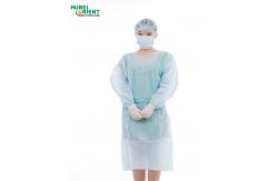 China Breathable 40gsm Disposable Surgical Isolation Gown OEM With Elastic Wrist supplier
