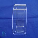 High Temperature And Corrosion Resistant Transparent Polished Quartz Rings Can Be Customized for sale