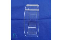 China Factory custom high temperature resistant quartz glass tube quartz glass ring supplier