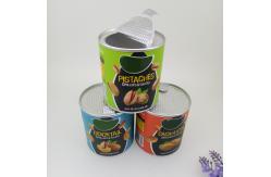 China Easy Open Kraft Paper Cans For Peanut / Cashew Nuts / Pistachios supplier