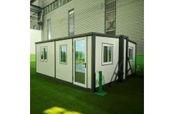 China 700mm Prefab Folding House with Fireproof Steel Structure supplier