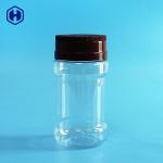 Transparent Plastic Spice Jar With Three Type Holes Rotary Top Lid for sale