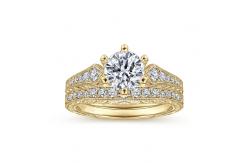 China 6 VVS Clarity HPHT Round Cut Lab Grown Diamond Wedding Band Ring supplier