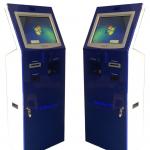 OEM ODM Floor Standing Automated Payment Kiosk Machine With Card Reader for sale