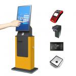 Touch Screen Thermal Printer Interactive Cash Payment Kiosk for Hotel ATM Machine