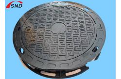 China Russian Standard Round Cast Iron Manhole Cover Pressure Grade C250 supplier