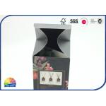 Matte Lamination 4C Printed Recycles Folding Carton Box With Plastic Piston Customized