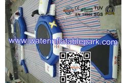 China Commercial Business Inflatable Water Games , Funny Inflatable Water Trampoline supplier