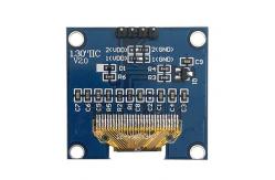 China Passive Matrix 1.3 Inch I2C OLED Display 128x64 COG PCB 4 Pins supplier