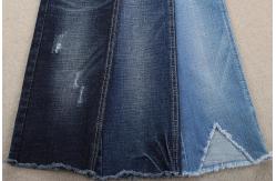 China 10.8 Oz High Stretch Denim Fabric Crosshatch Cotton Spandex Jeans Fabrics supplier
