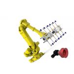 0.44Kg Transfer End Effector , End Of Arm Tooling Grippers Fast Opening & Closing Action for sale