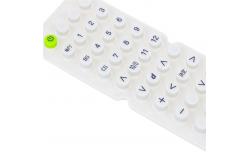 China Industrial Silicone Rubber Keypad with Optional LED Backlight supplier