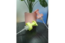 China Unique PP Plastic Lotion Pump With Clip Lock Closure For Sanitizer Bottles supplier
