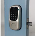 Semiconductor Fingerprint Electric Smart Lock Multi Function for sale