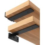 Floating Shelf Bracket Hidden Invisible L Brackets Heavy Duty Cast Iron Industrial Supports Brackets for Shelves for sale