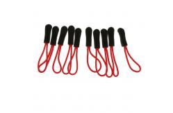 China Custom Plastic Jacket Fabric Plastic Zipper Puller For Garment Higg Rsl supplier