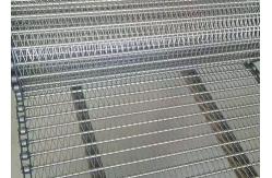 China Food Processing Chain Link Mesh Conveyor Belt Stainless Steel Flat Wire supplier