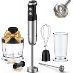 Powerful DC Motor Electric Stick Hand Blender Variable Speed Control for sale