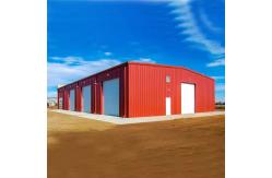 China Large Span Metal Steel Structure Warehouse Building With Aluminum Alloy Windows supplier