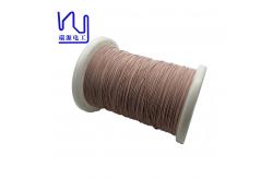 China Custom Ustc Self Bonding Copper Wire White Silk Covered Round Enameled Litz supplier