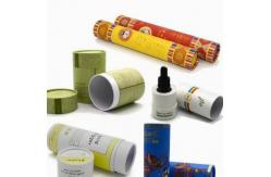 China Round Craft Paper Tube Packaging Box  Customized Cosmetic Packaging Container supplier