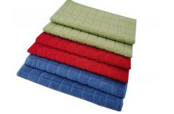 China All Purpose Microfiber Terry Cleaning Towels Absorbent Lint Free Streak Free supplier