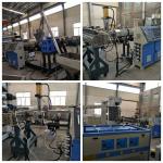 WPC Billboard Wood Plastic Composite Extrusion Line , WPC Shelf Foam Board Machine for sale