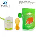 Food Grade Color Customized Plastic Stand Up Spout Pouch For Bread Chicken Candy PartyOpp for sale