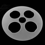 Fused Machining Quartz Glass Slotted Cnc Parts High Temperature Resistance for sale