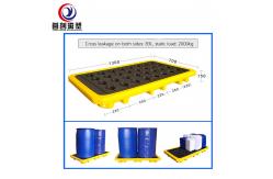 China Logo Printing On Smooth High Durability Plastic Pallets Customizable Design supplier