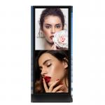 70 75 86 Inch Advertising Digital Signage 4K Full Screen Floor Stand for sale
