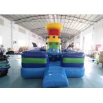 Airtight PVC Inflatable Rock Climbing Wall / Inflatable Rock Climbing Bouncer Games for sale